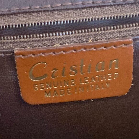 Beige moschino redwall vintage woman's shoulder bag - Picture 4 of 4